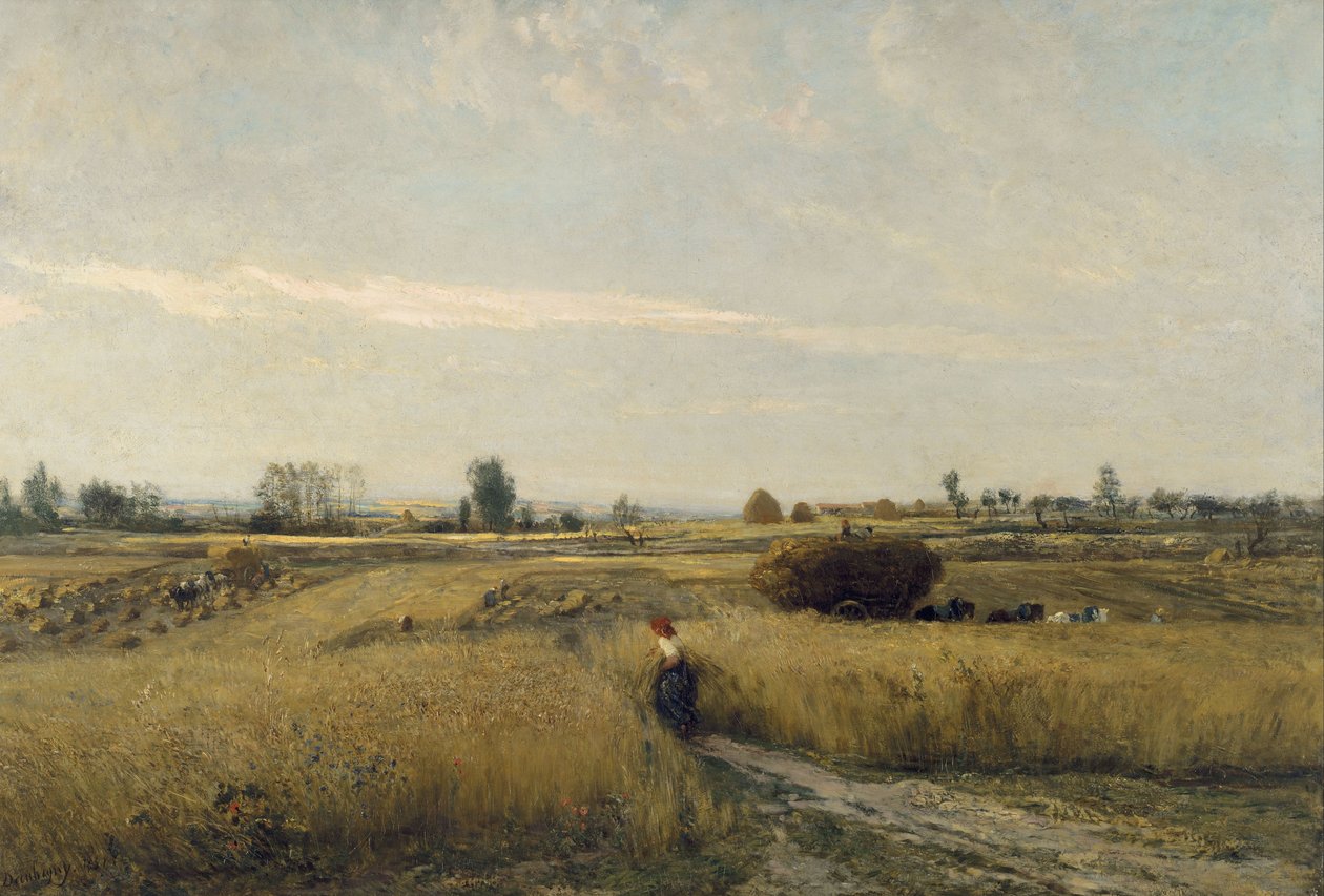 Innhøsting av Charles Francois Daubigny