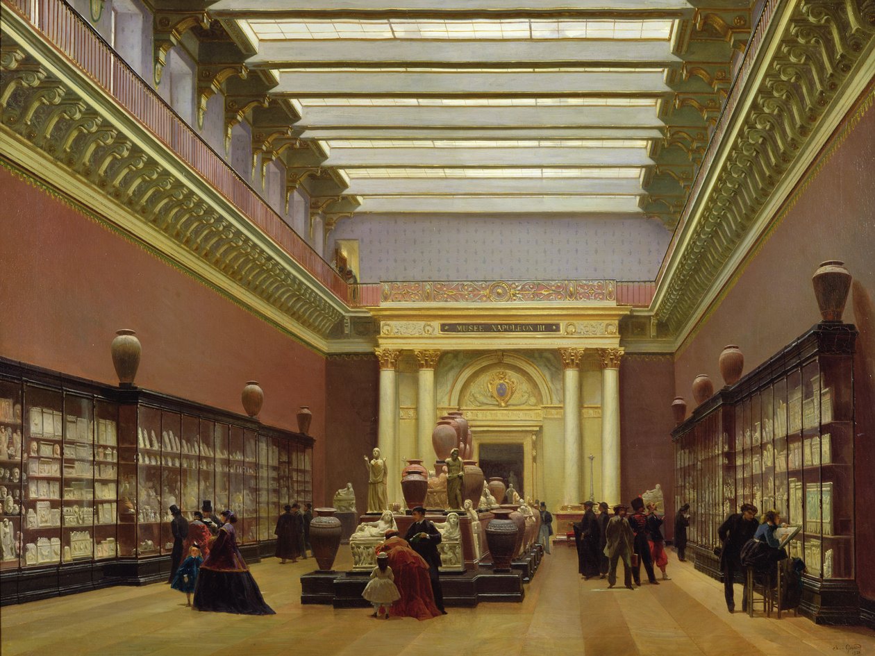 The Bell Gallery, 1866 av Charles Giraud