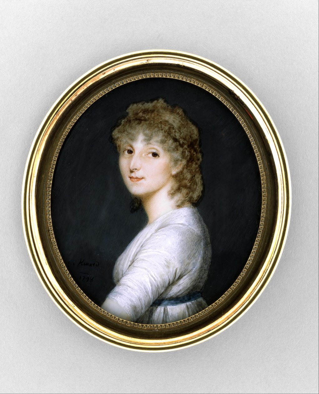 Portrett av en kvinne av Charles Hénard