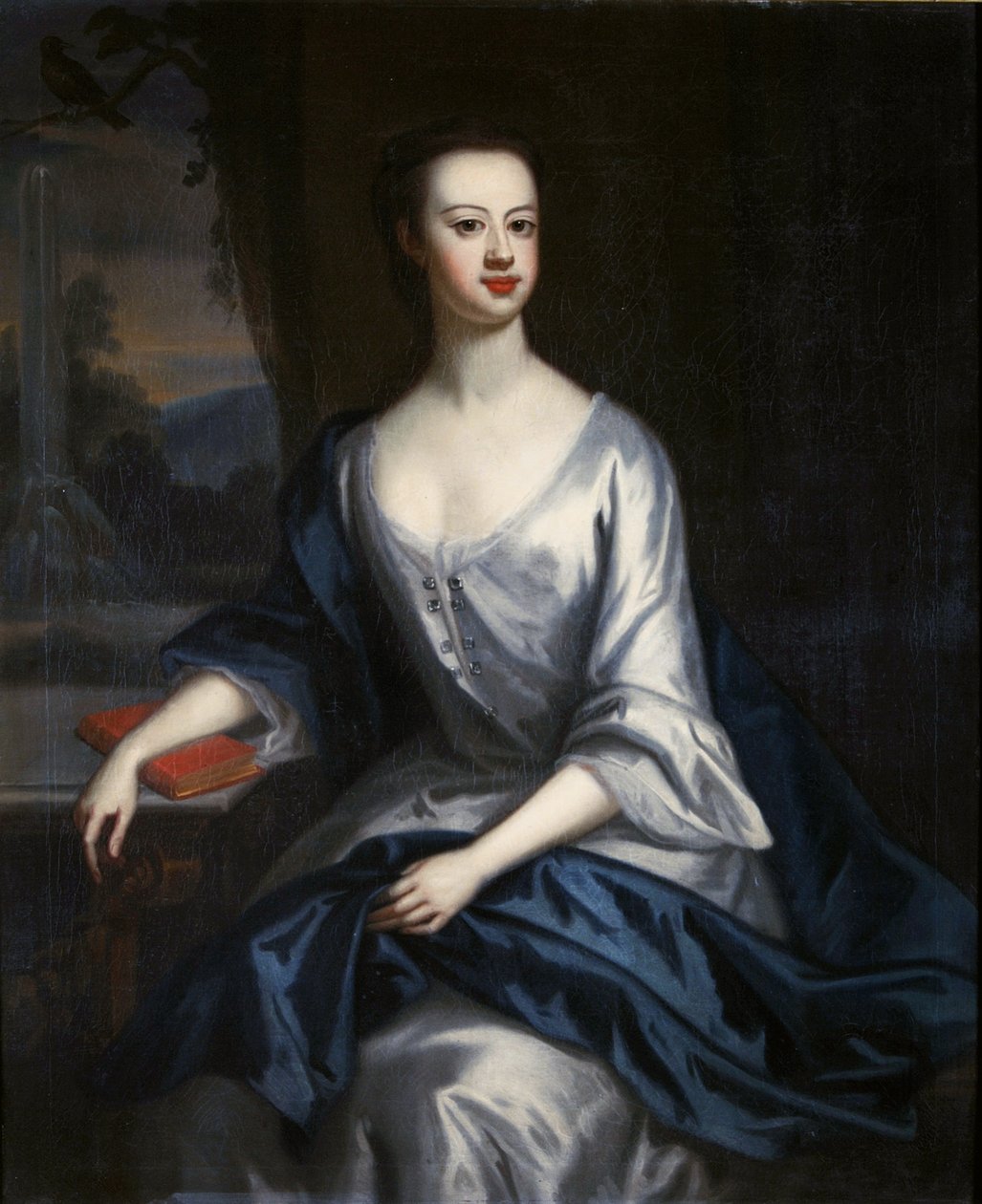 Portrett av en dame, antatt å være Eleanor Verney (1710-25) av Charles Jervas