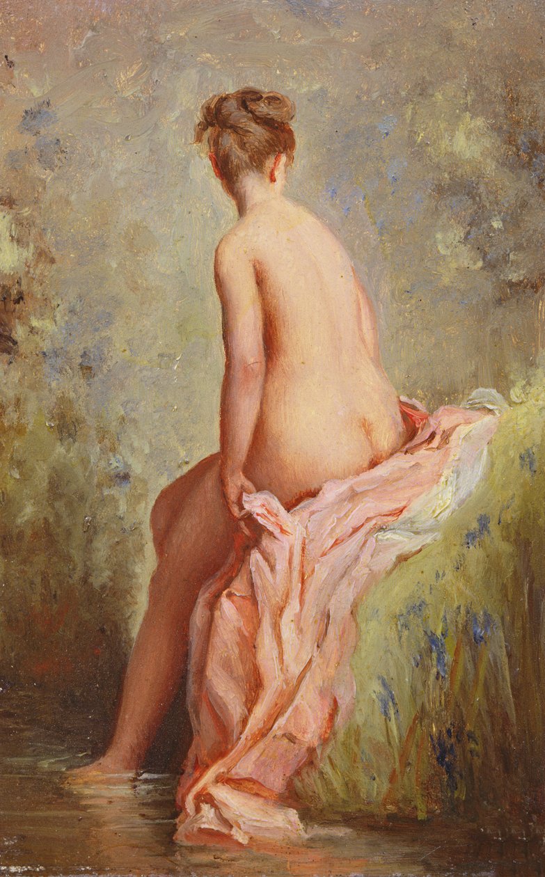 Baigneuse av Charles Joshua Chaplin