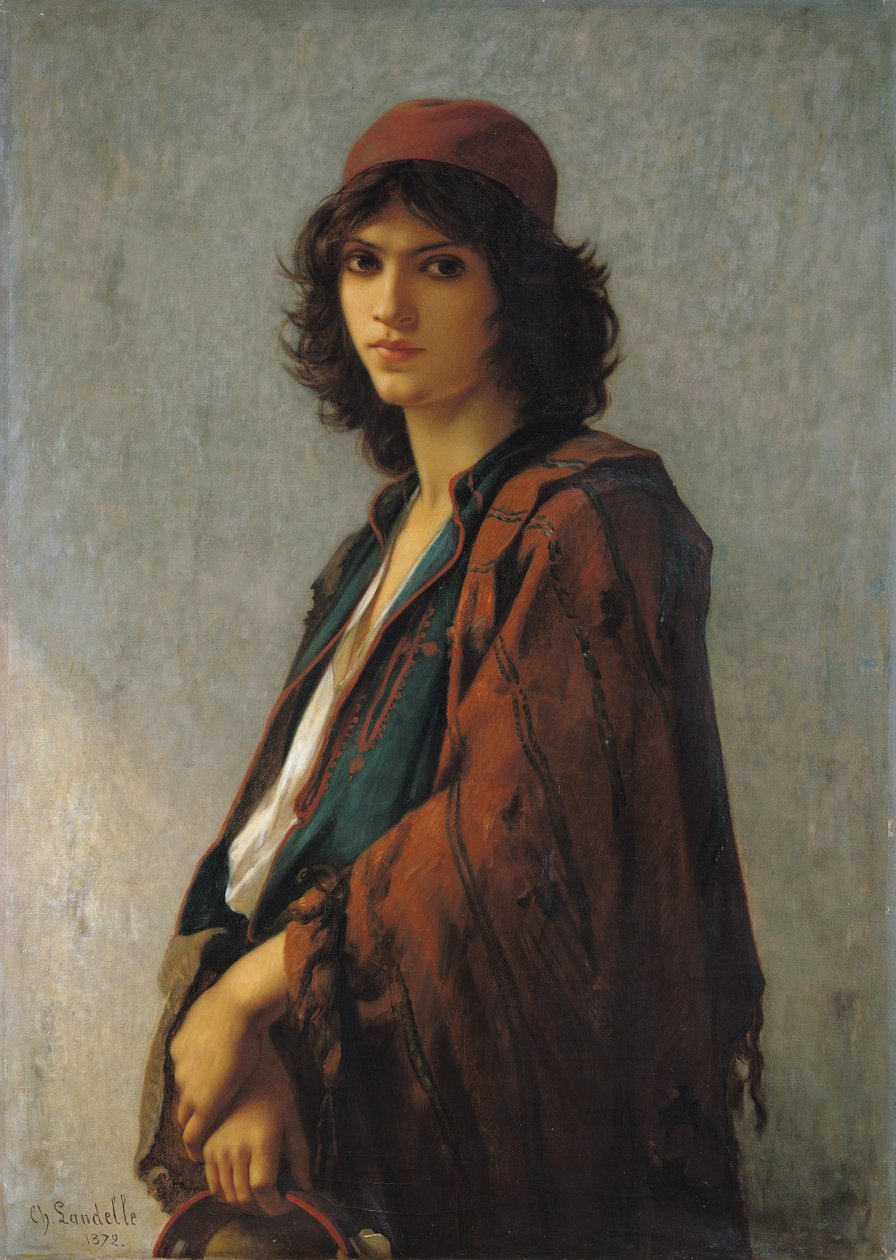 Ung bohemserber, 1872 av Charles Landelle