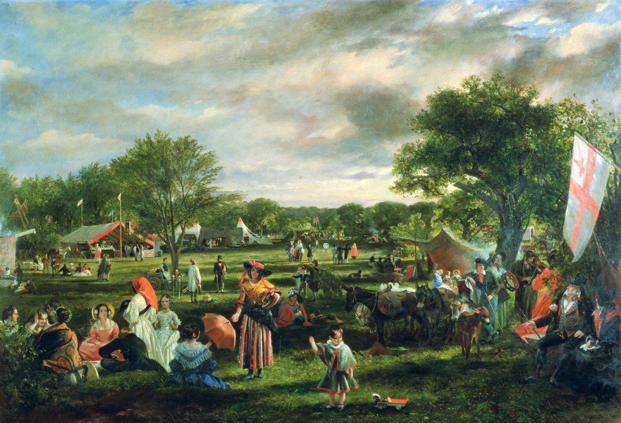 Fairlop Fair av Charles Robert Leslie