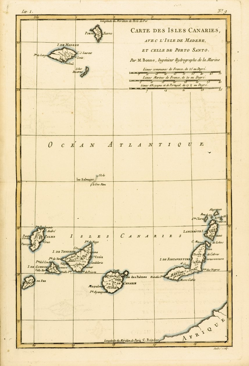 Kanariøyene, med Madeira og Porto Santo, fra 