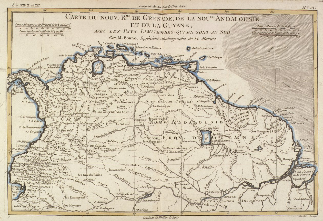 The New Kingdoms of Grenada, New Andalucia and Guyana, fra 