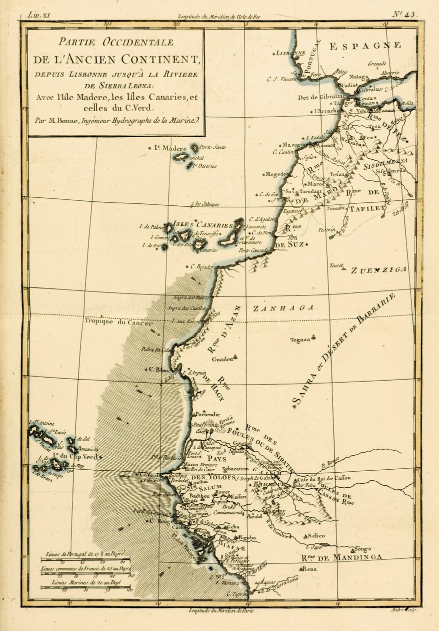 Vestkysten av Afrika, fra Lisboa til Sierra Leone, fra 