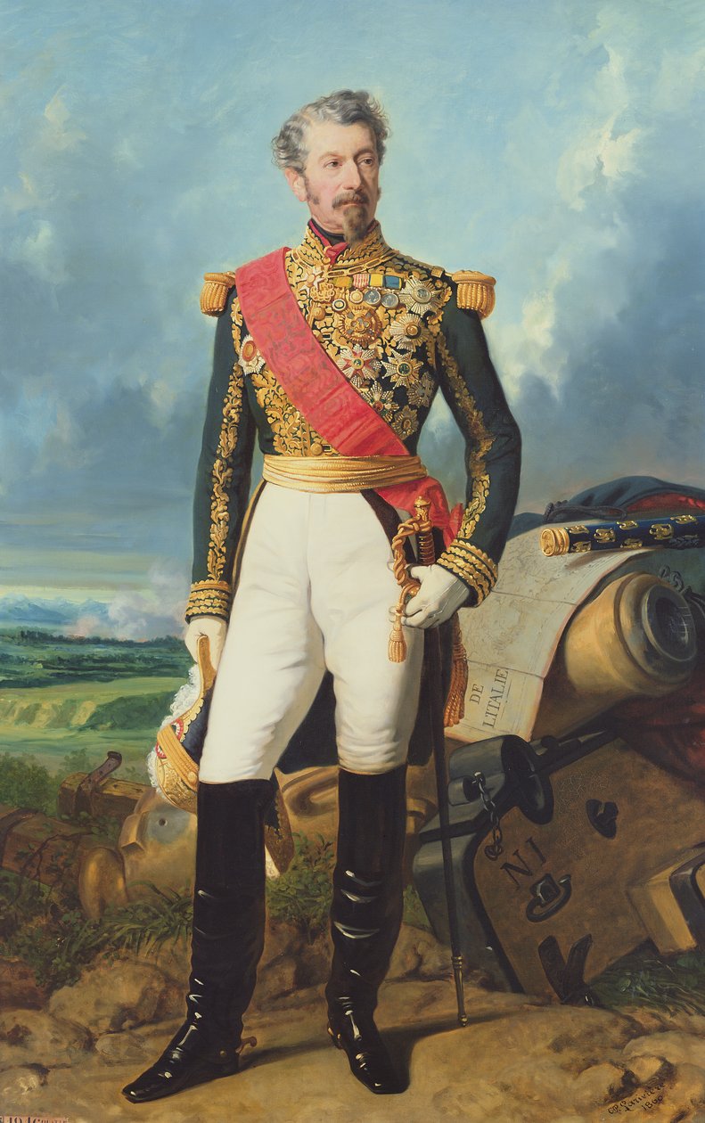 Adolphe Niel (1802-69) 1860 av Charles Philippe Lariviere