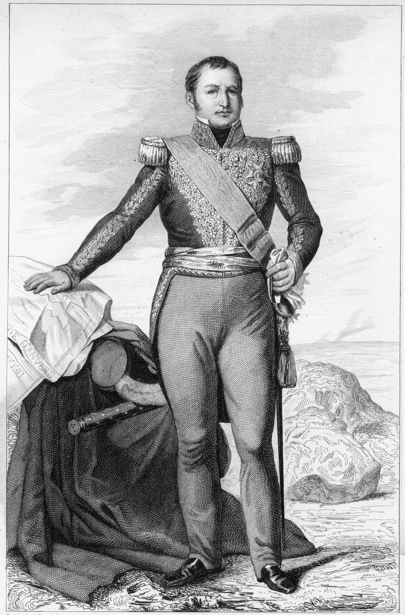 Etienne Maurice Gerard (1773-1852) av Charles Philippe Lariviere