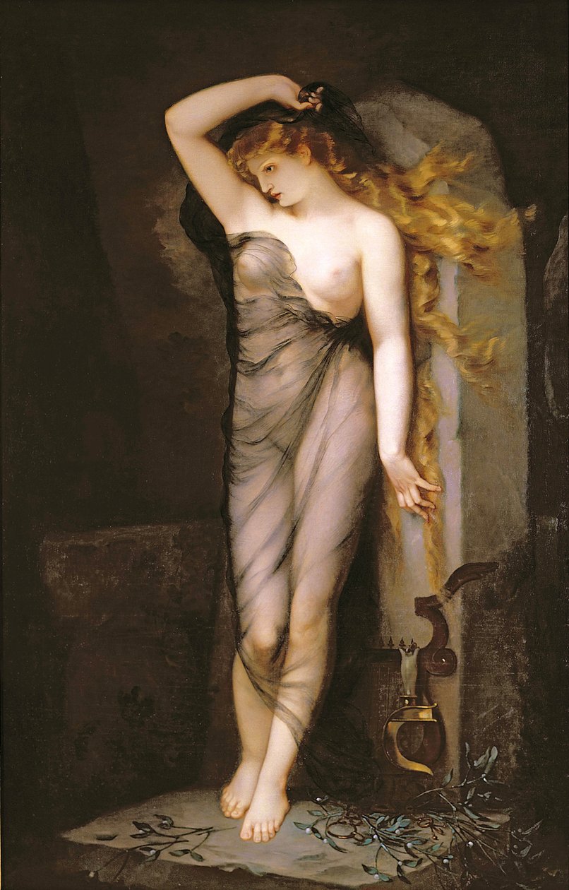 Velleda, før 1869 av Charles Voillemot