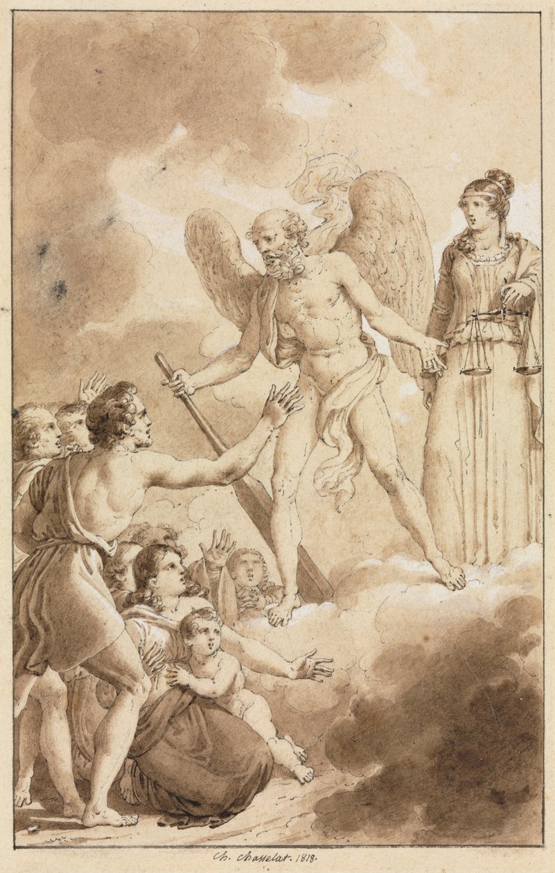 Allegori, 1818. av Charles Abraham Chasselat