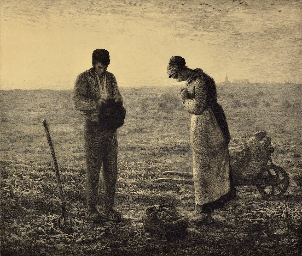 Angelus av Charles Albert Waltner