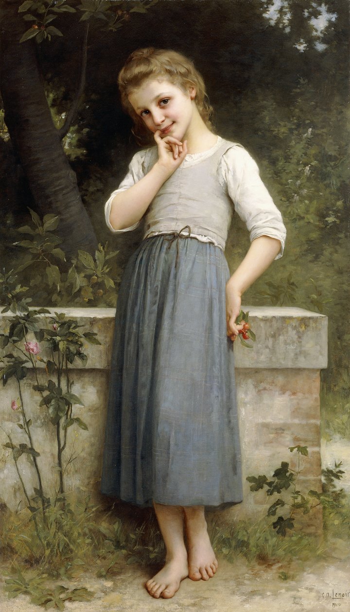 Kirsebærplukkeren, 1900 av Charles Amable Lenoir