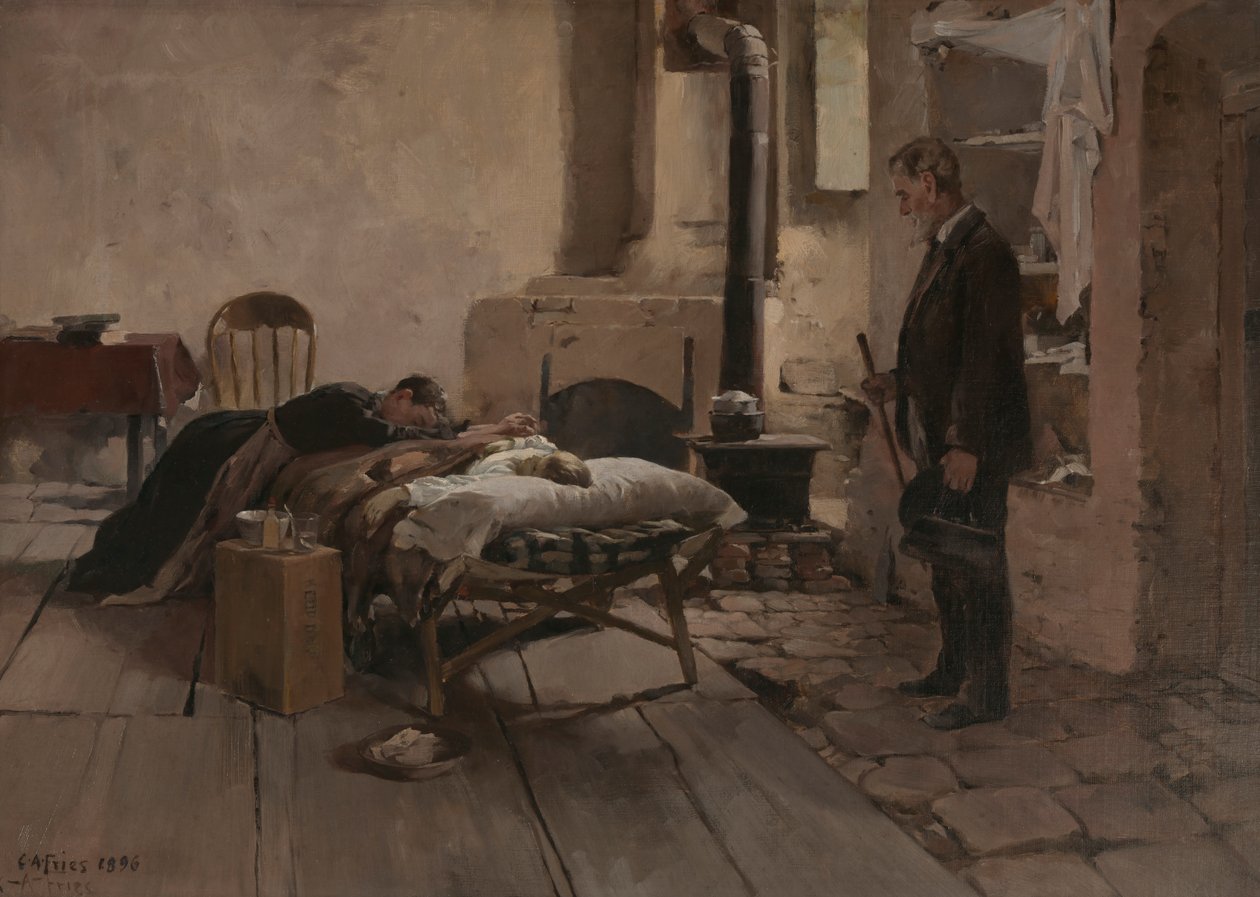 For sent, 1896. av Charles Arthur Fries