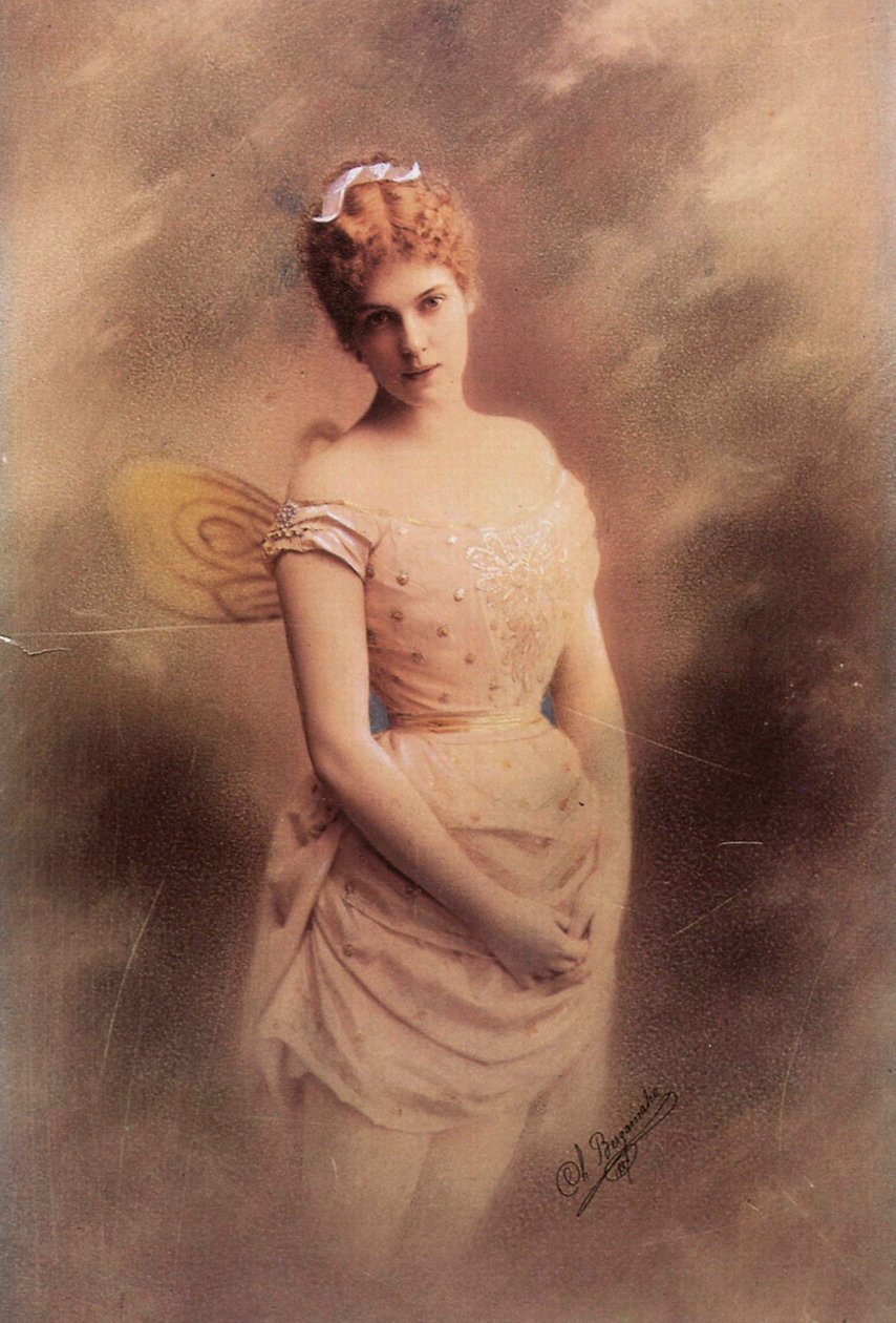 Marie Mariusovna Petipa, russisk ballettdanser, 1887 av Charles Bergamasco