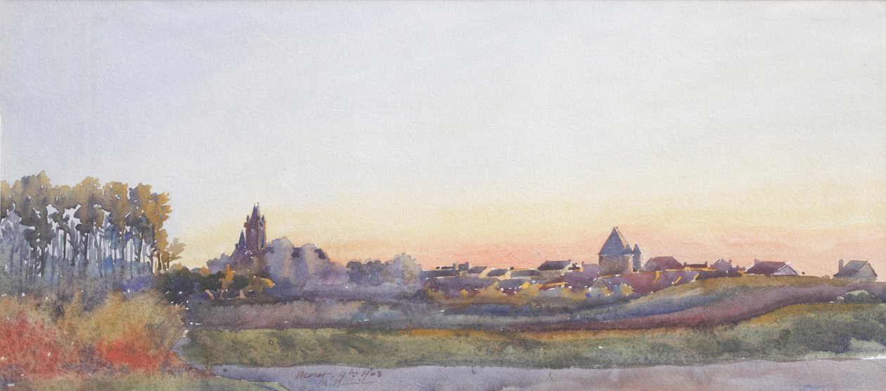 Moret sur Loing av Charles Bernier