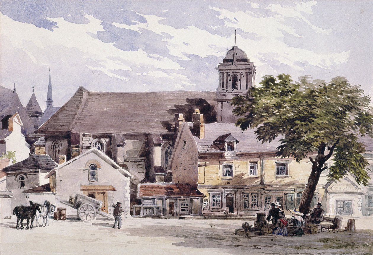 Posthuset i Amboise av Charles Claude Pyne