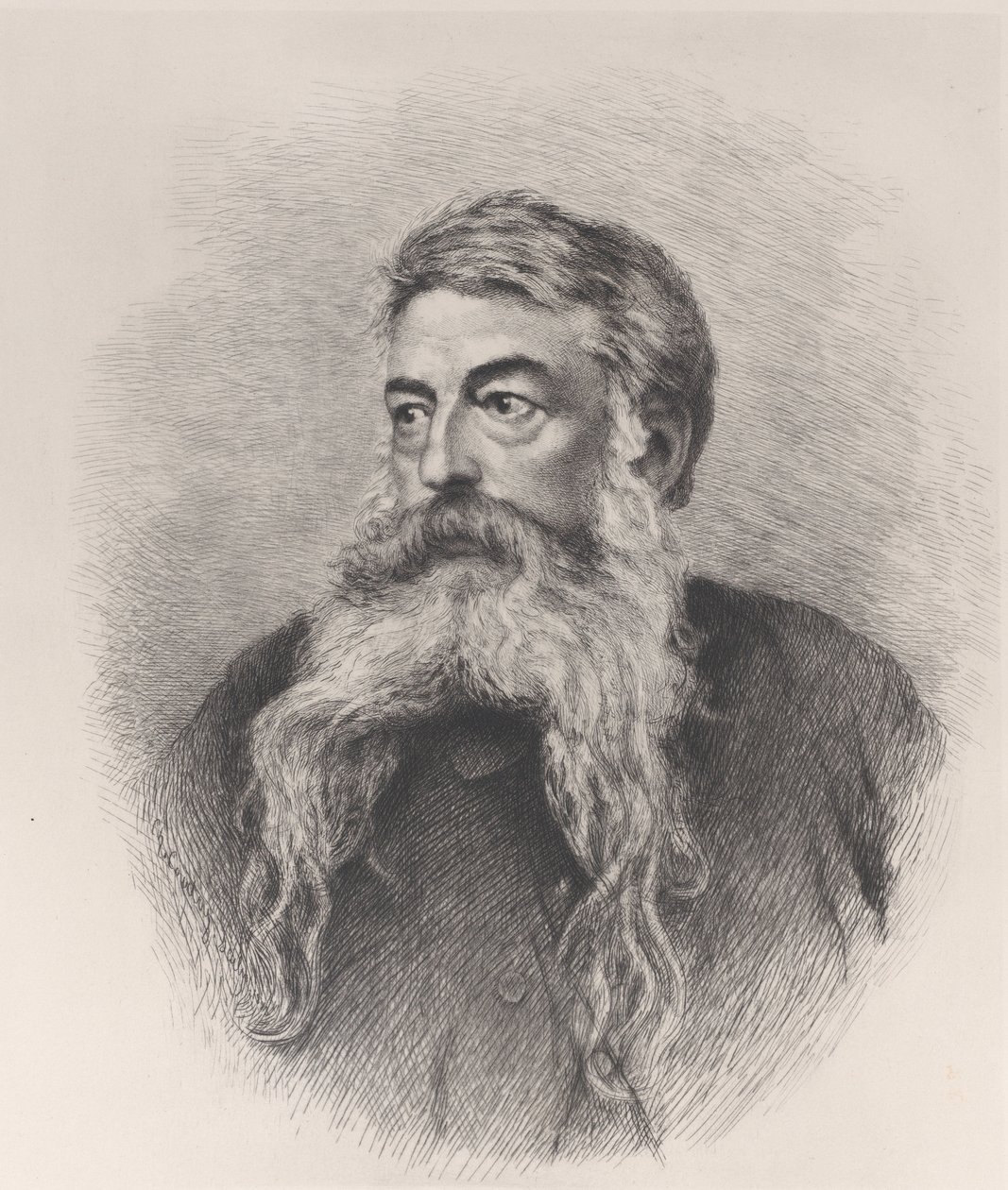Portrett av I.L. Ernst Meissonier, 1884. av Charles Courtry