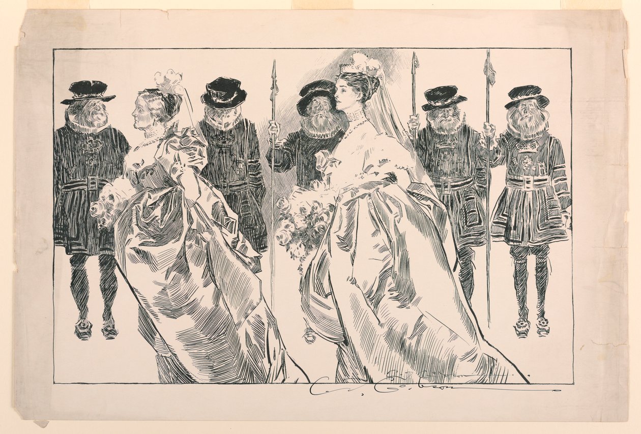 Presentert i retten av Charles Dana Gibson