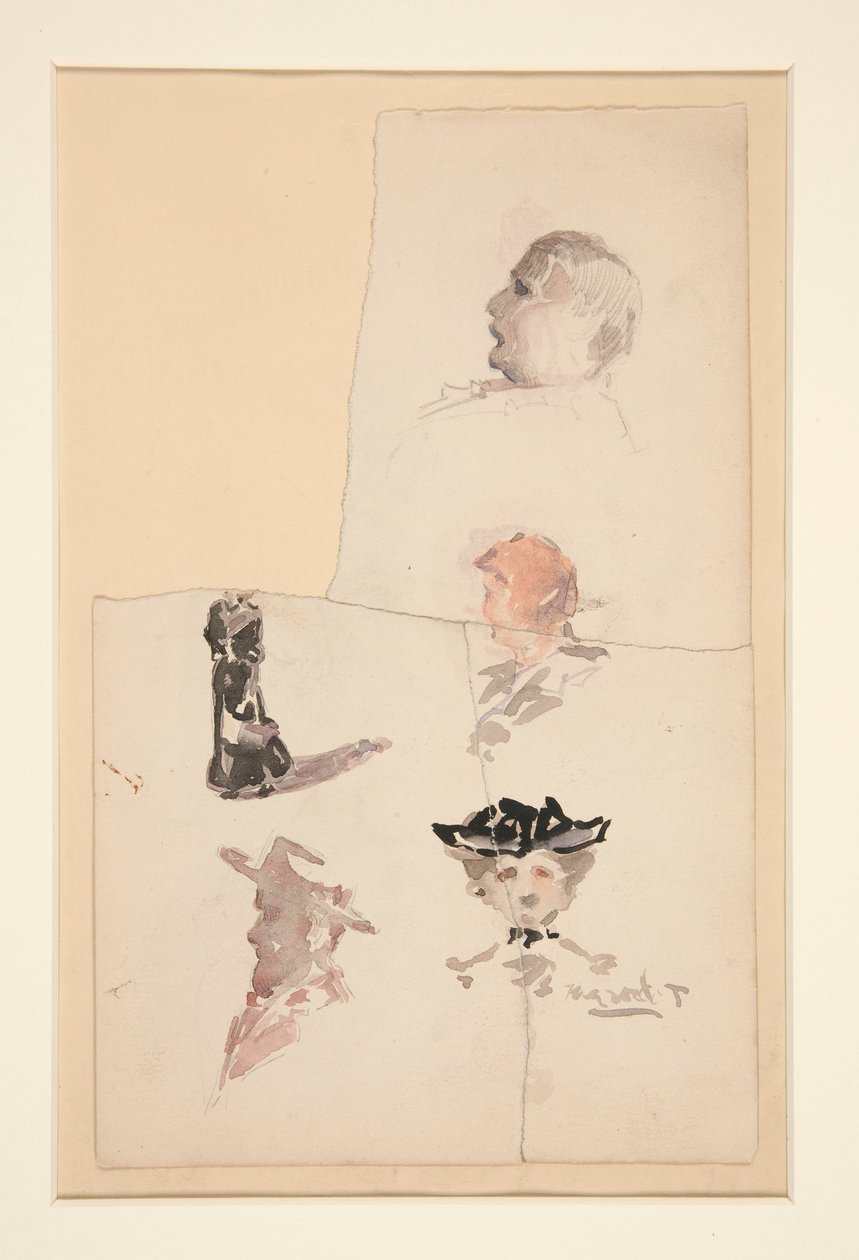 Fem figurer av Charles Demuth