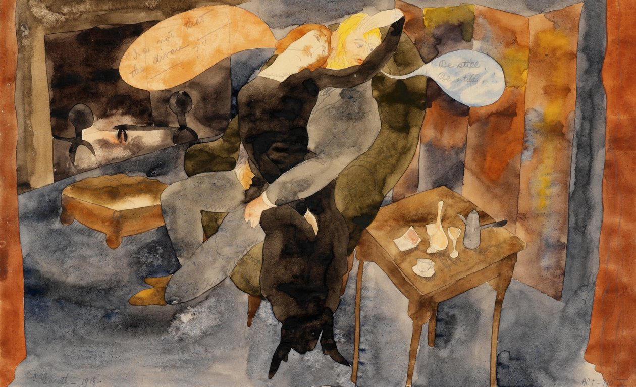 Lula og Alva Schön av Charles Demuth