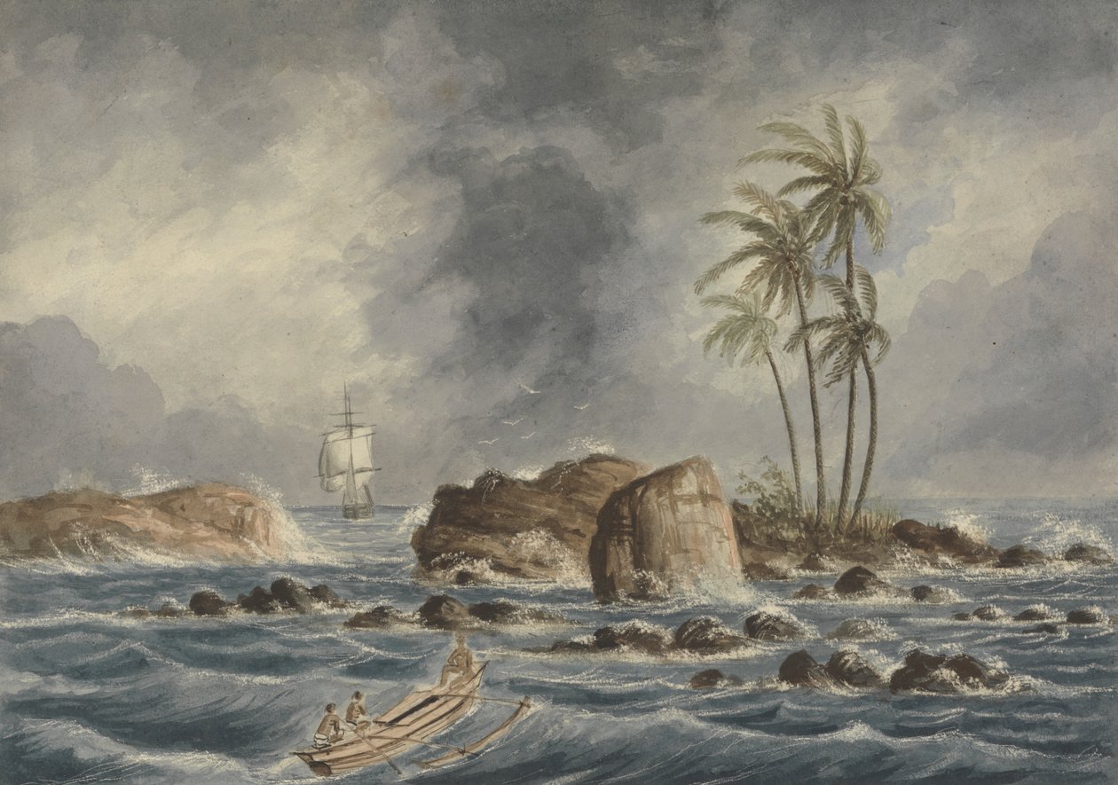 Galle Point, Ceylon (Sri Lanka) av Charles Dyce