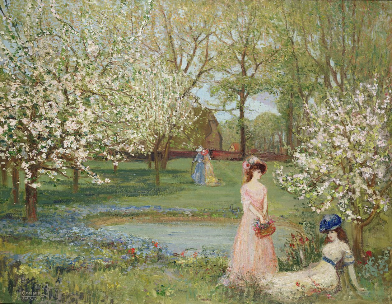 The Howe om våren av Charles Edward Conder