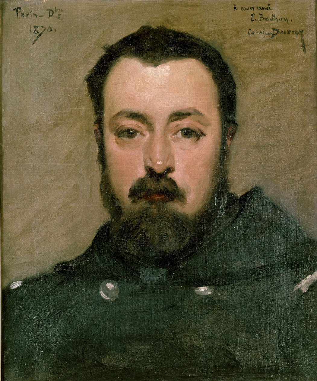 M. Berthon, 1870 av Charles Emile Auguste Carolus Duran