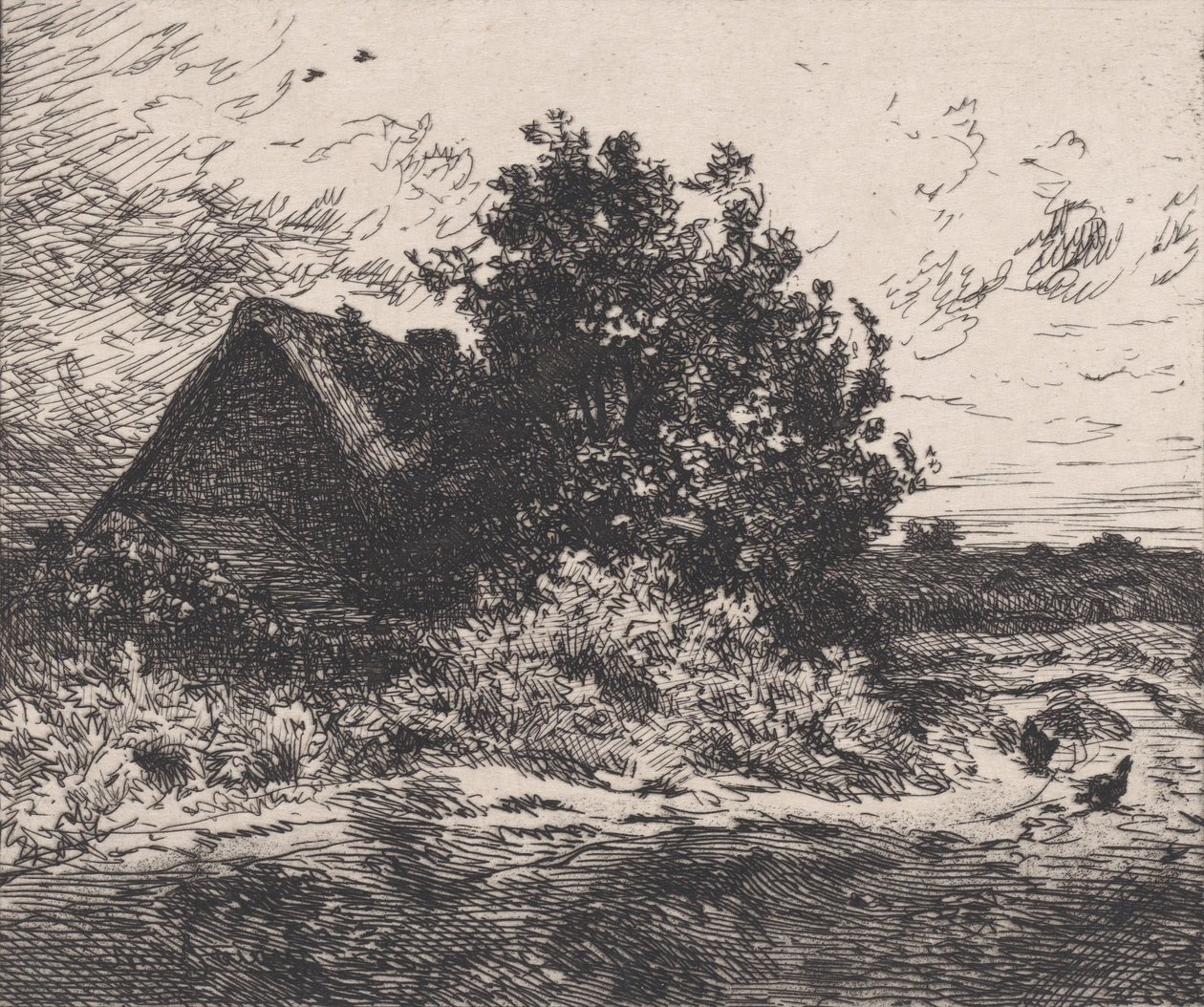 The Bush Kercassier, ca. 1875-80. av Charles Emile Jacque