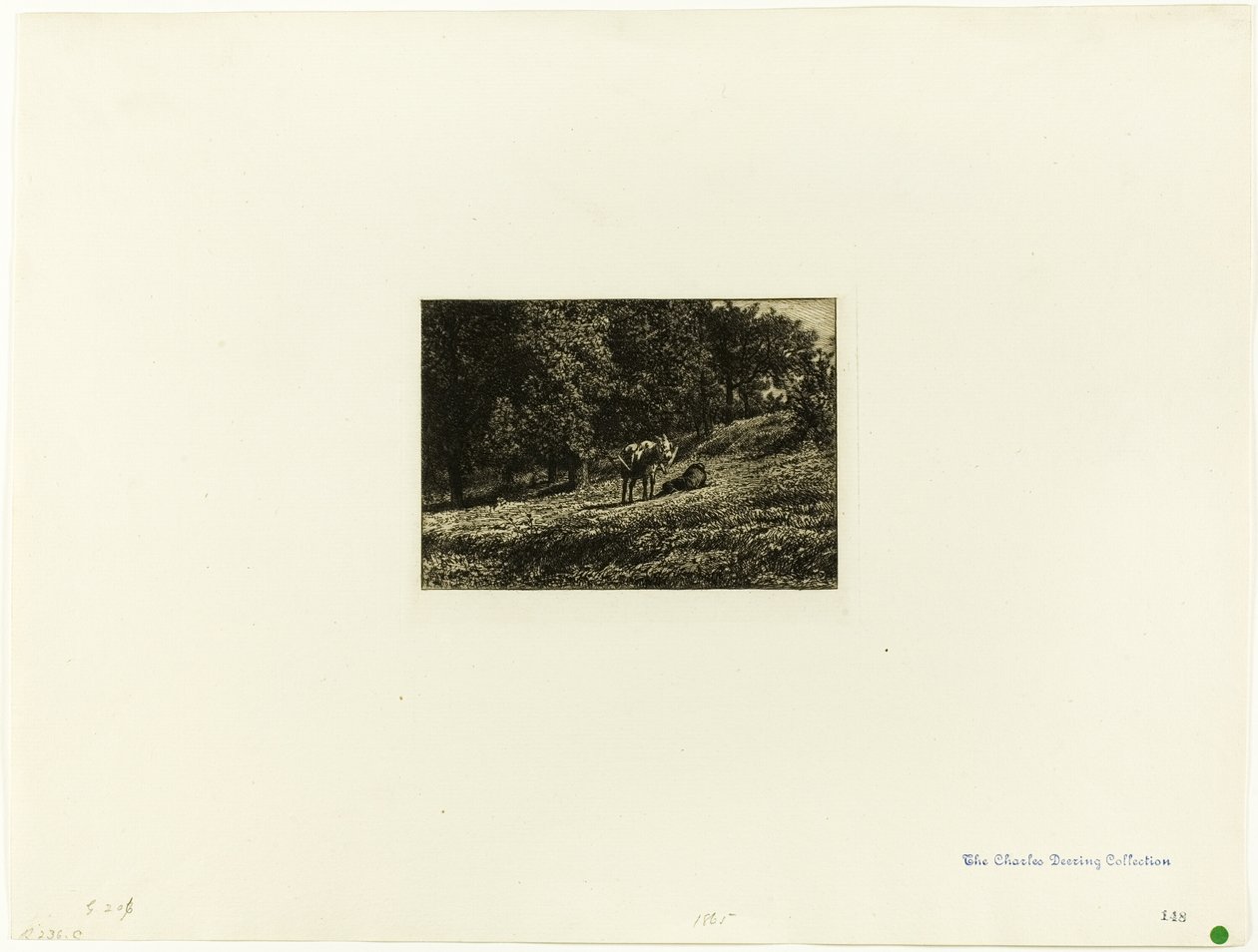 Frukthage av Charles Emile Jacque