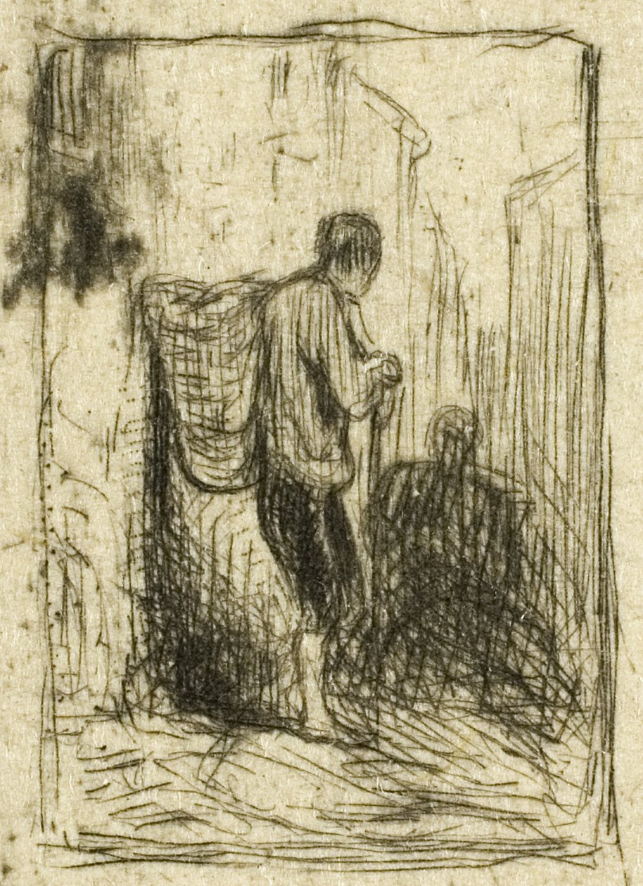Rag-Picker av Charles Emile Jacque