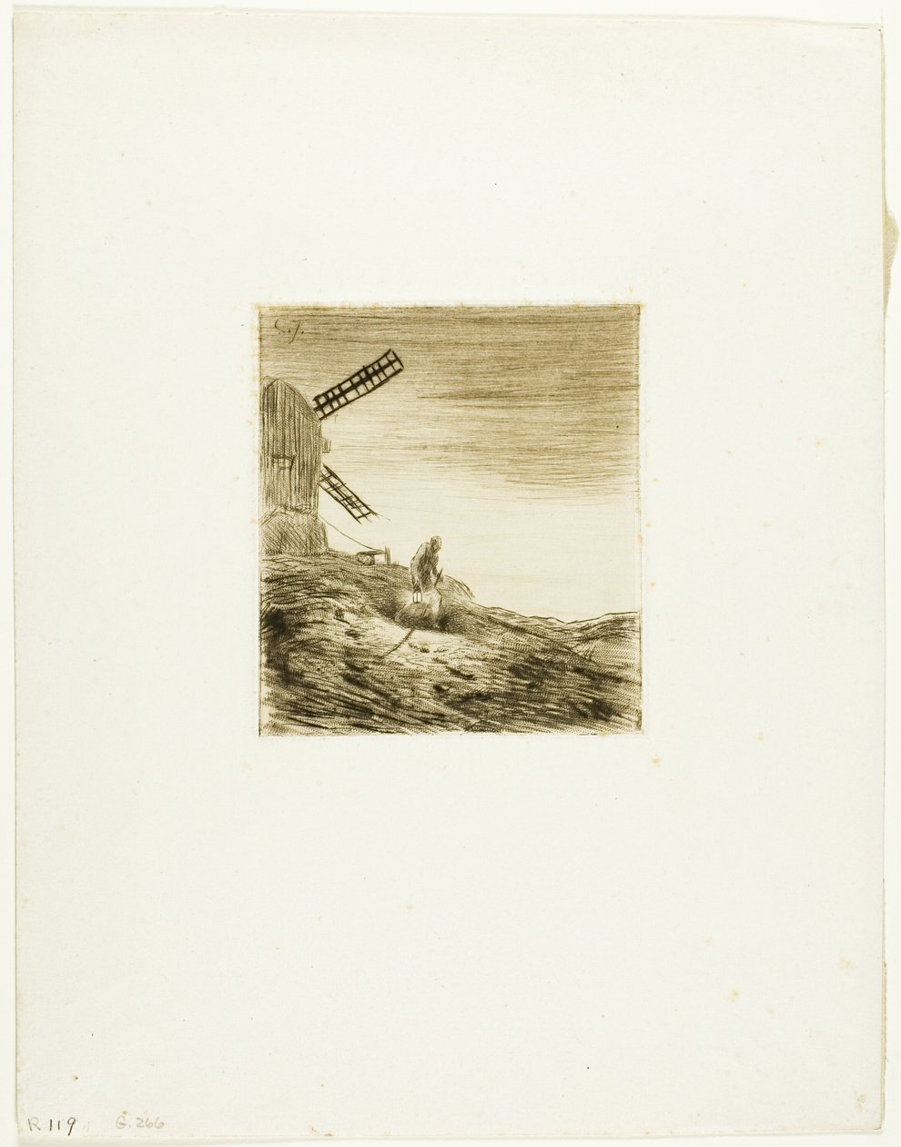 Møllen av Charles Emile Jacque