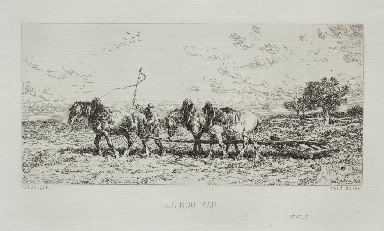 Rullen av Charles Emile Jacque