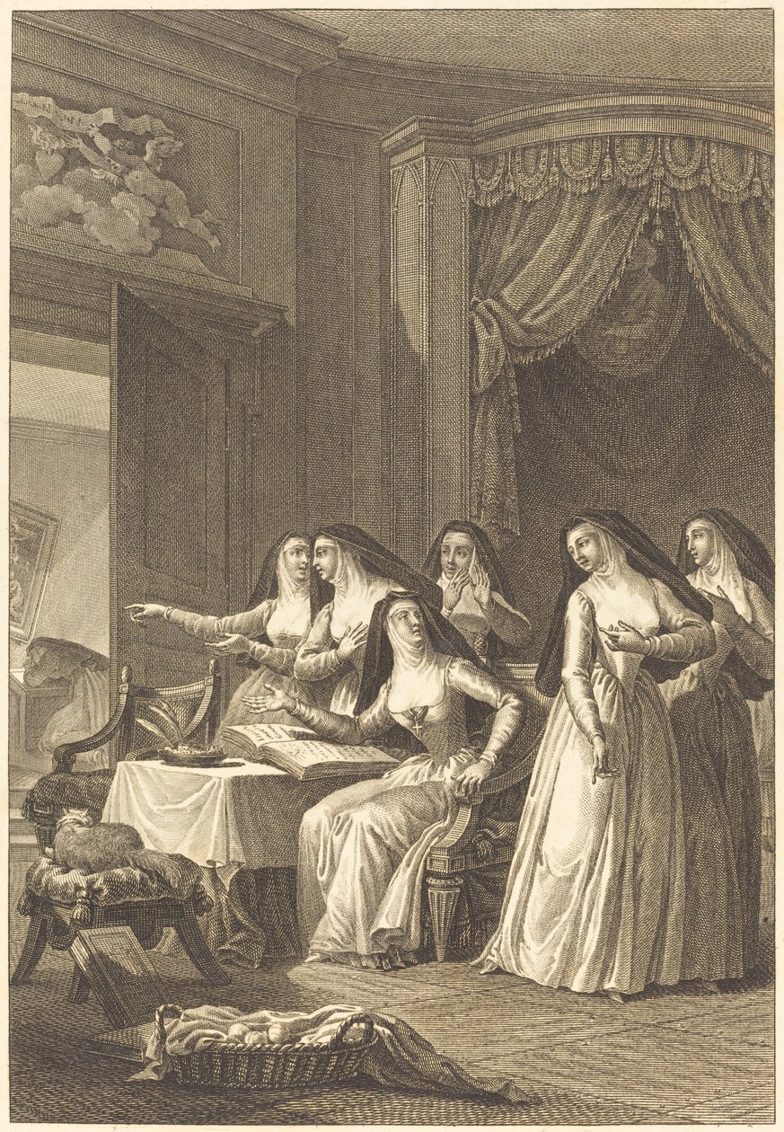 Søster Jane av Charles Emmanuel Patas after Charles Monnet