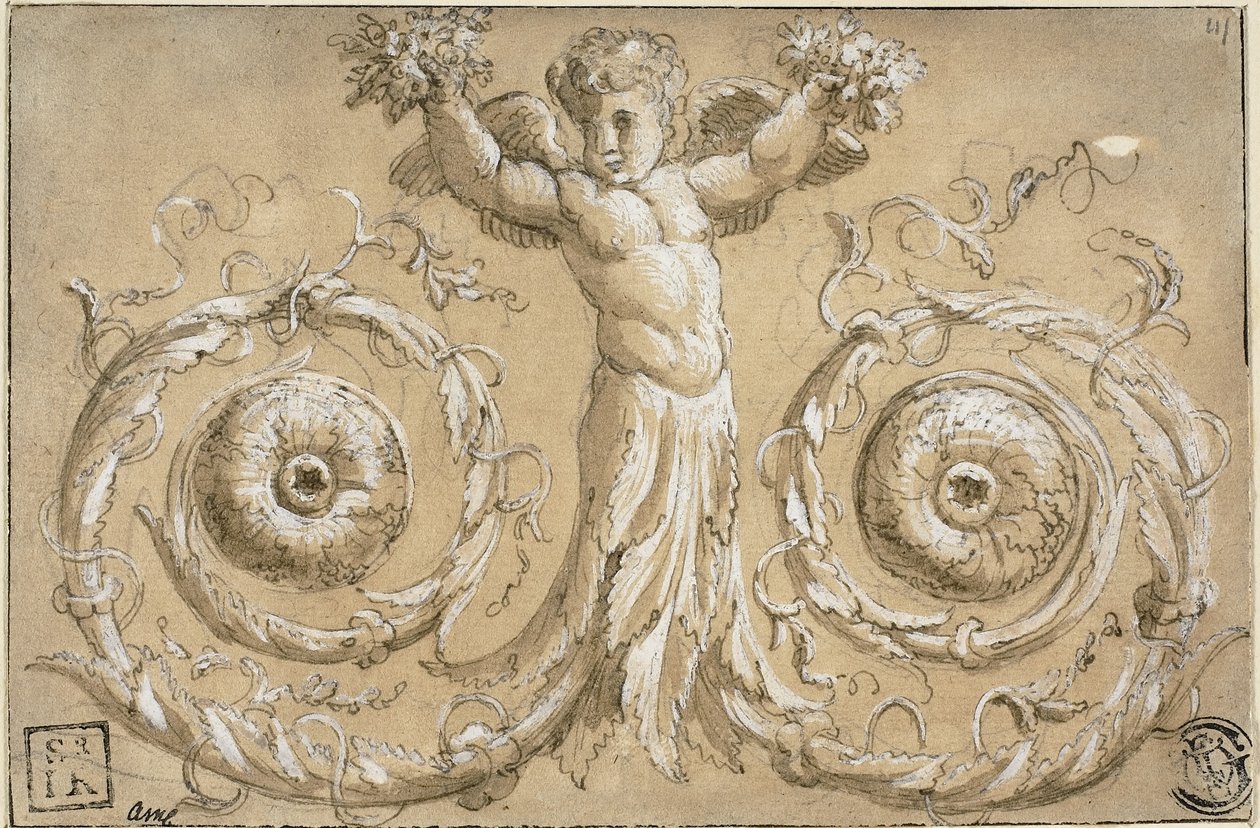 Ornamental dekorasjon av Charles Errard