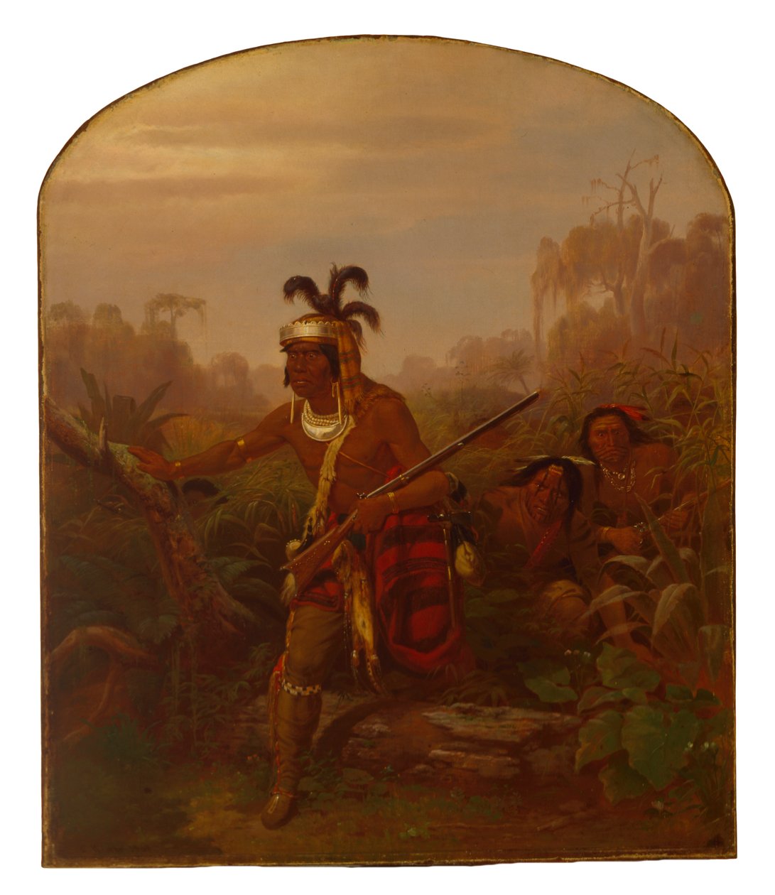 Sjef Billy Bowlegs av Charles Ferdinand Wimar