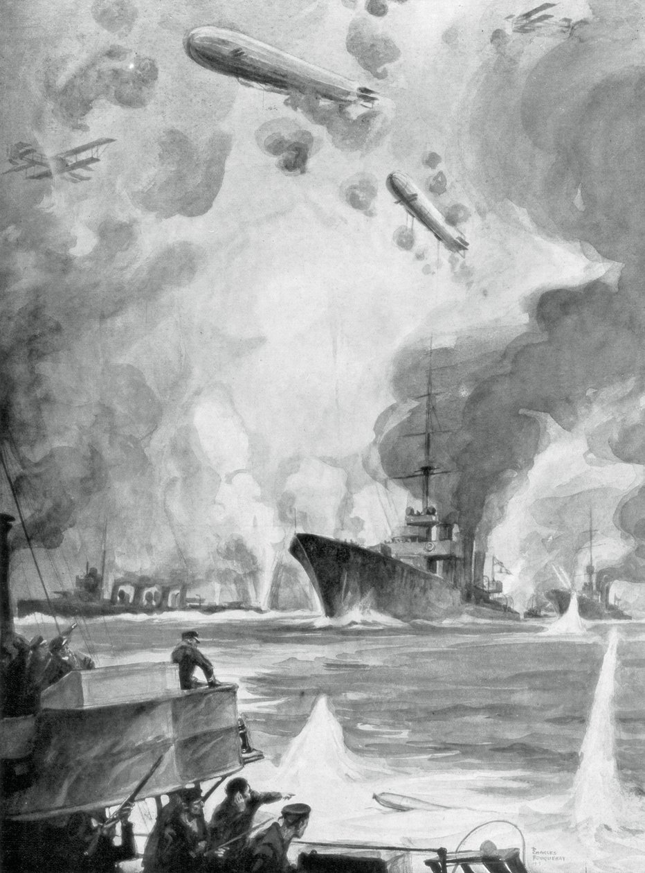 Cuxhaven Raid, 25. desember 1914, 1926. av Charles Fouqueray