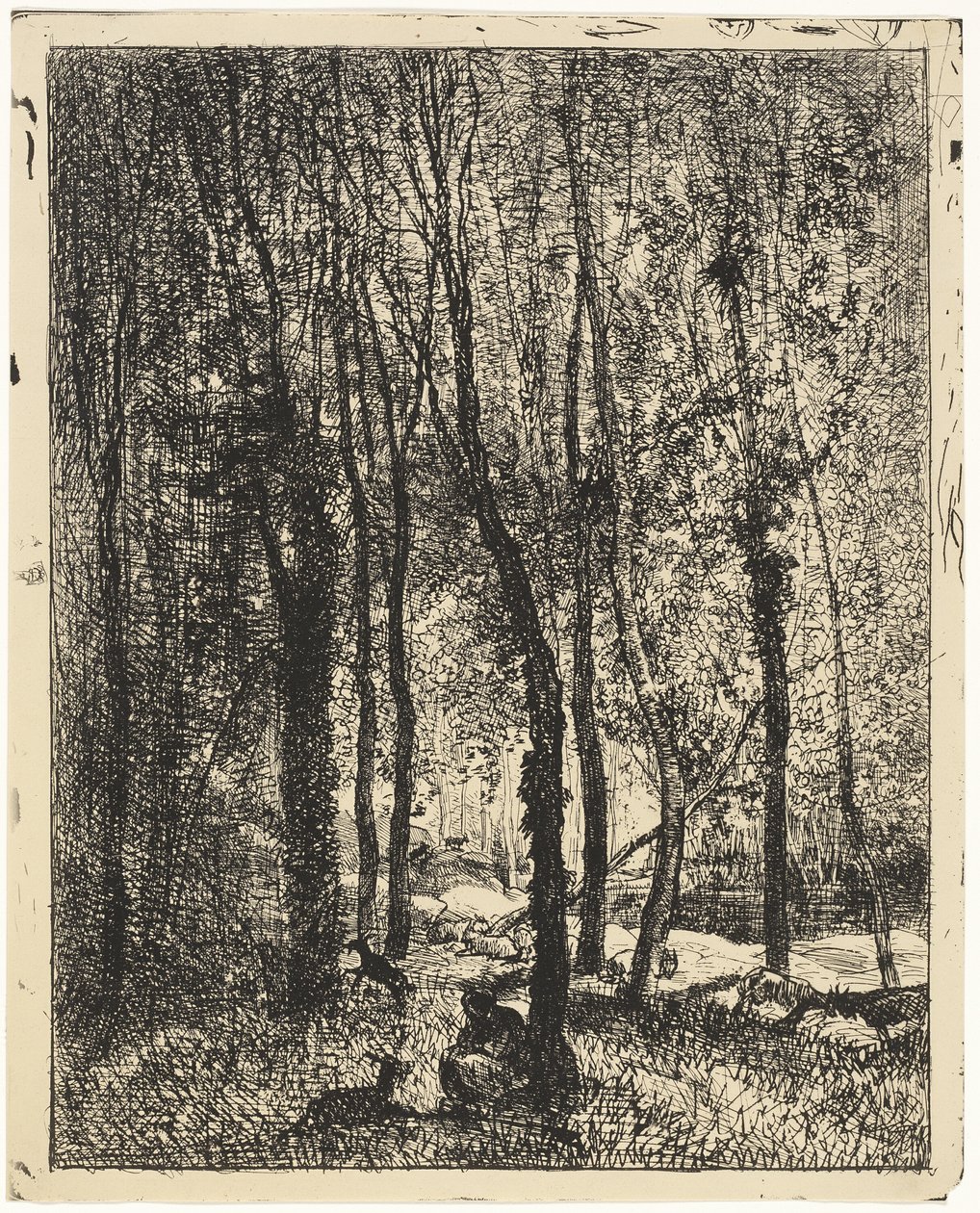 Geitegjeter av Charles Francois Daubigny