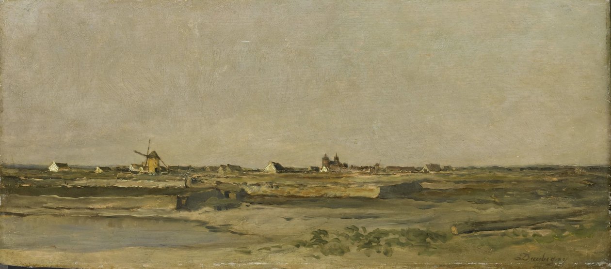 Landskap av Charles Francois Daubigny