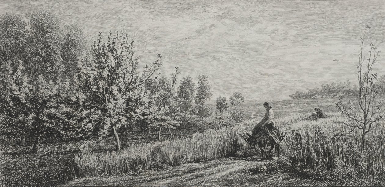 Våren, 1857. av Charles Francois Daubigny