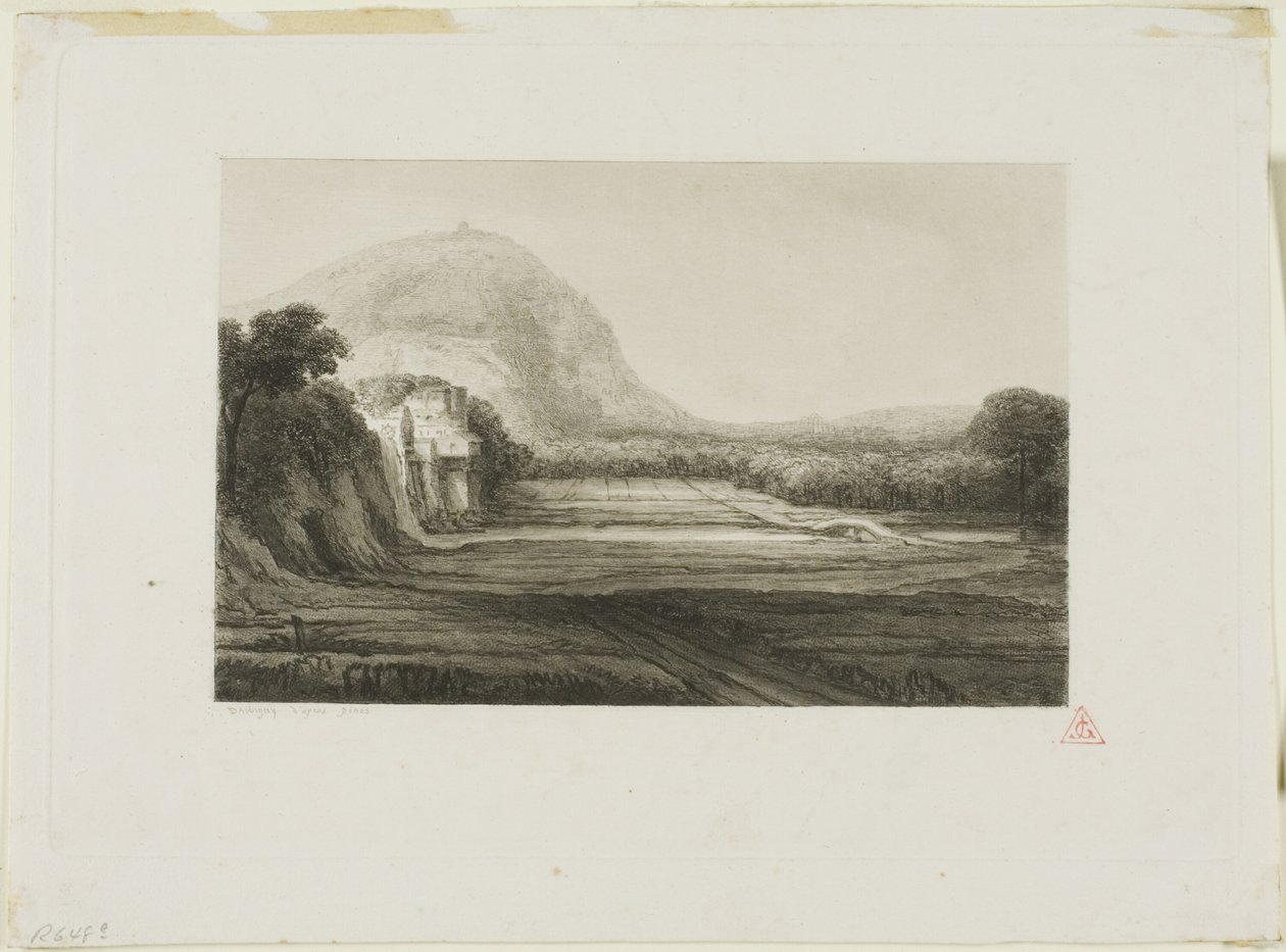 Møllen av Charles Francois Daubigny