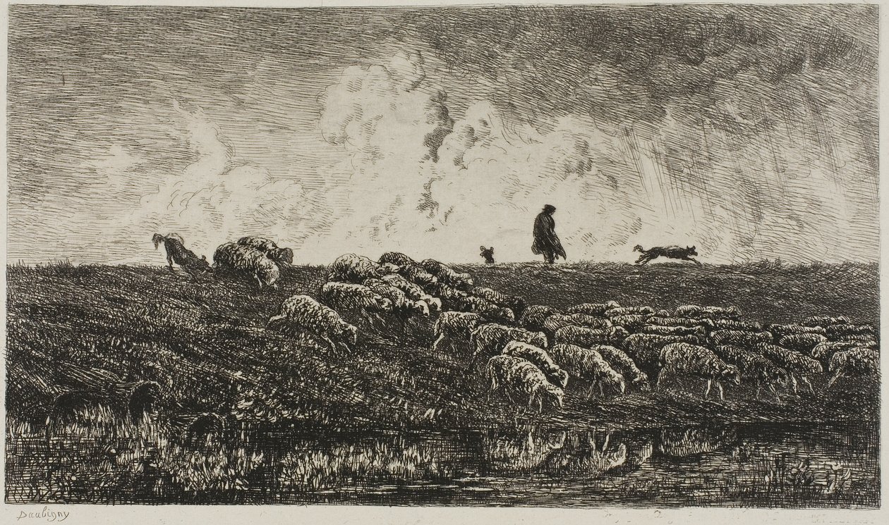 Dusjen av Charles Francois Daubigny