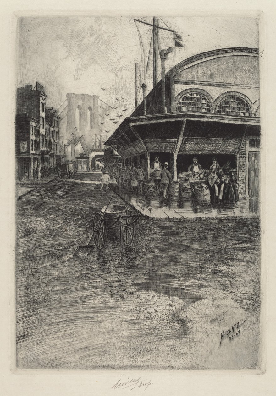 Catherine Market, 19031907. av Charles Frederick William Mielatz