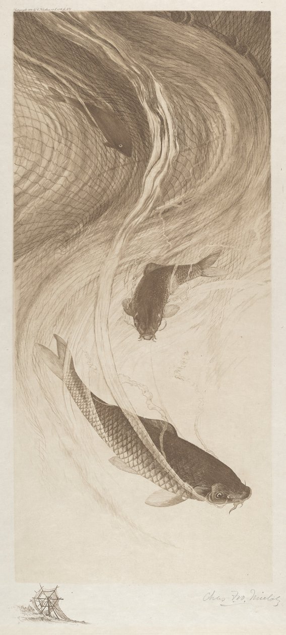 In the Meshes, 1887. av Charles Frederick William Mielatz