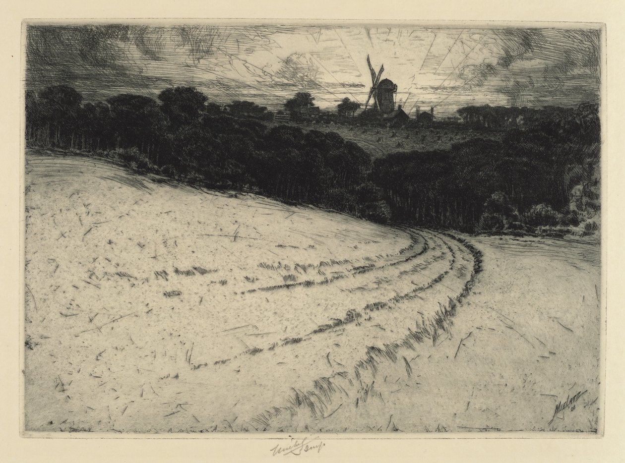 Morgen, Canonicut Island av Charles Frederick William Mielatz
