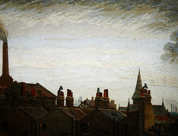 Tak, Pimlico av Charles Ginner