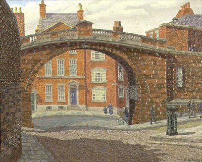 Watergate, Chester av Charles Ginner