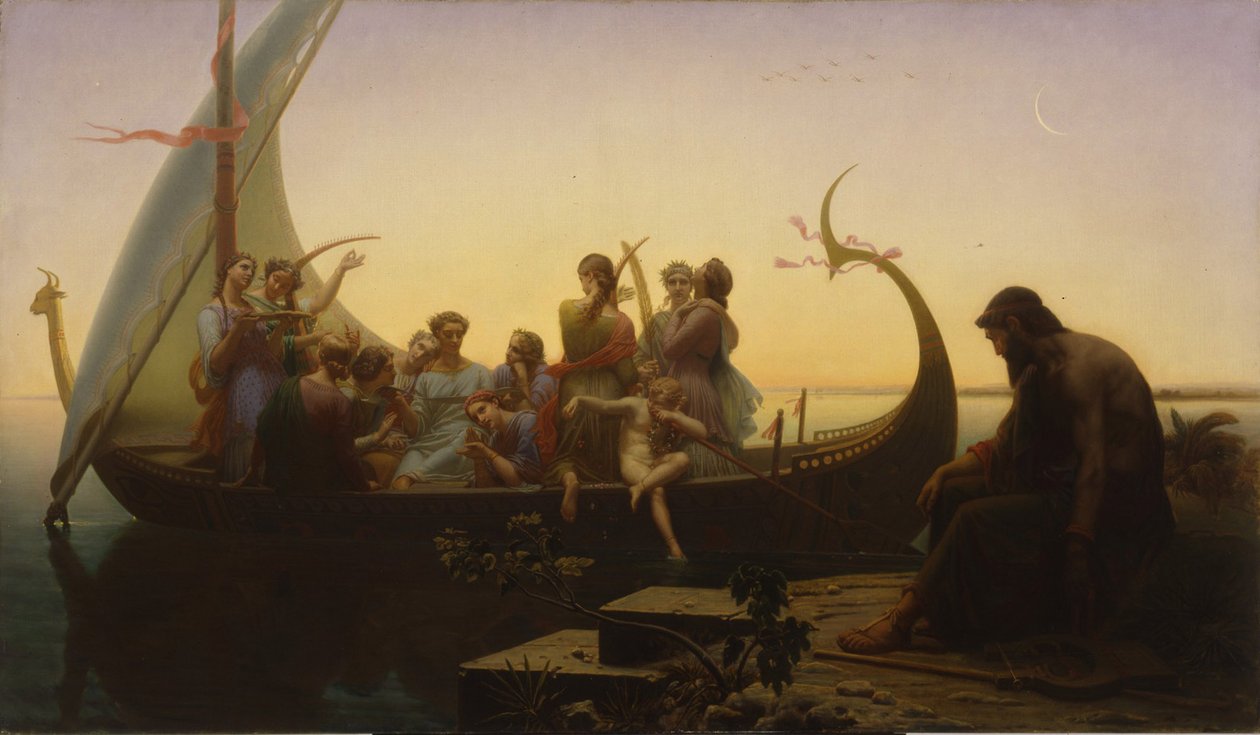 Tapte illusjoner, 1865-67 av Charles Gleyre