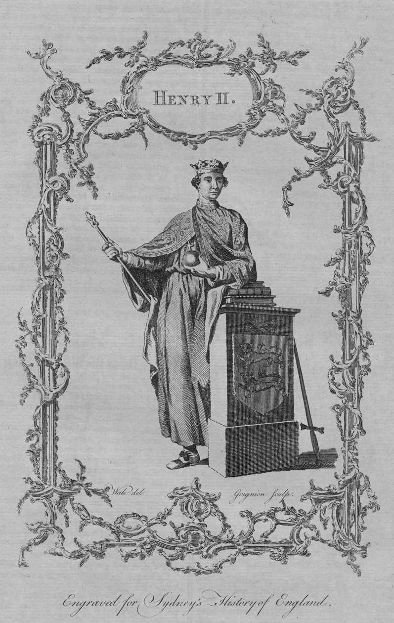 Henrik II, 1773. av Charles Grignion