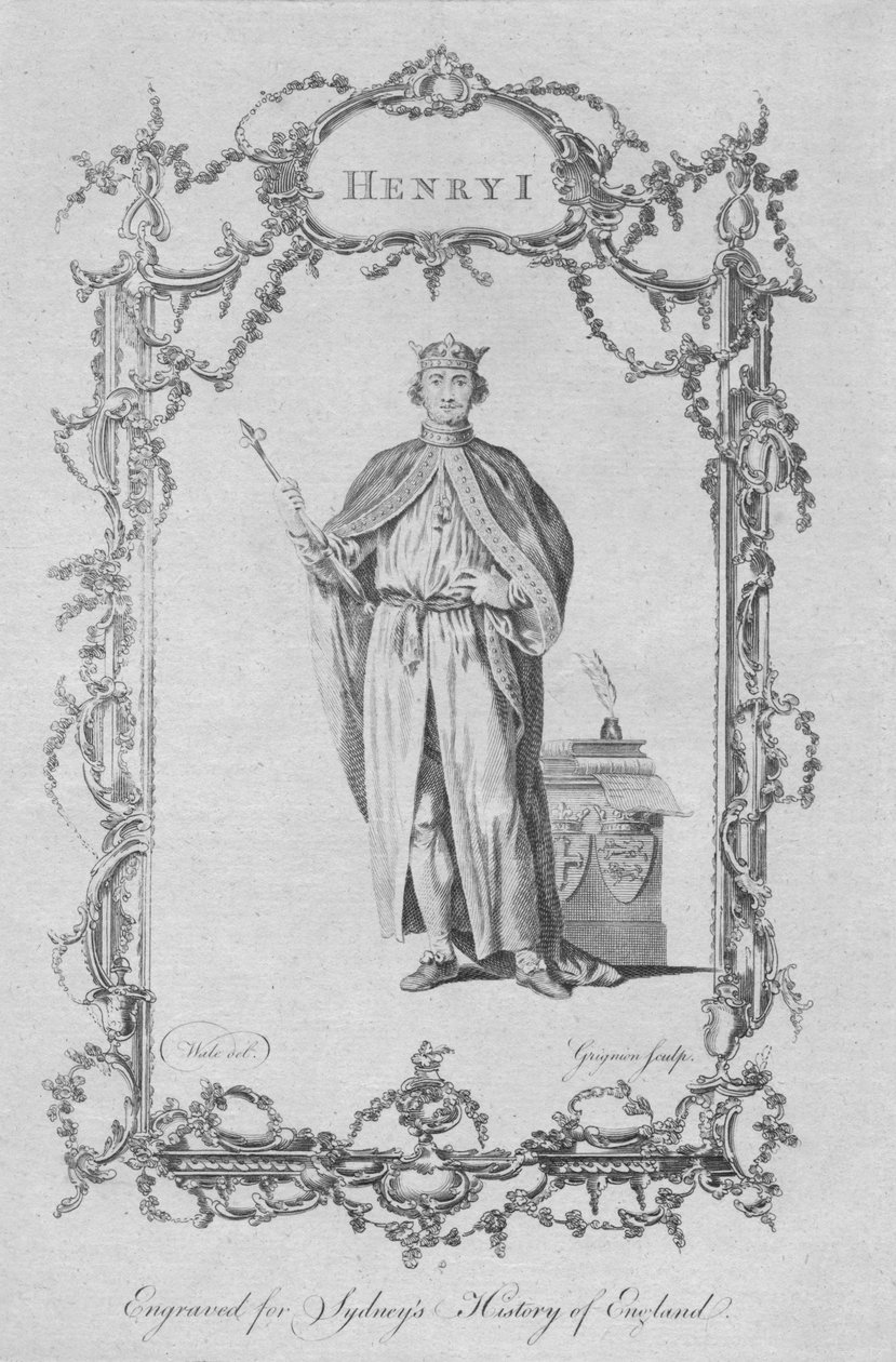 Henrik I, 1773. av Charles Grignion
