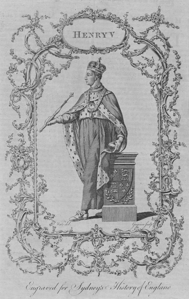 Henrik V, 1773. av Charles Grignion